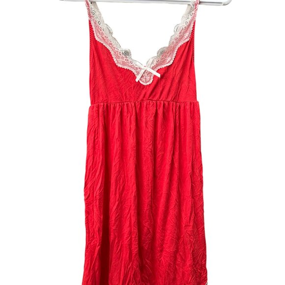 Avid Love Nightie Babydoll Lace Trim Chemise Lingerie XS - Picture 3 of 3